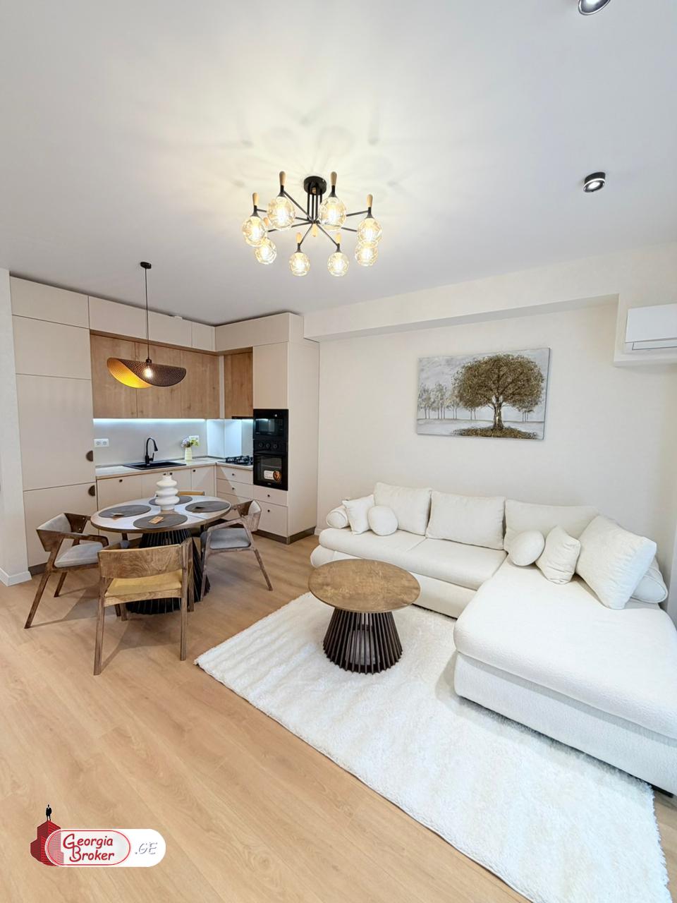 nearly repaired 3-room apartment for sale